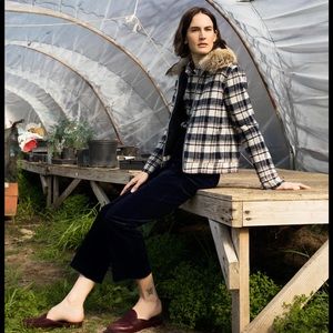 Jenni Kayne Flannel Jacket Size S